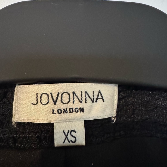 JOVONNA London Midnight Black Textured Blazer - Picture 2 of 6